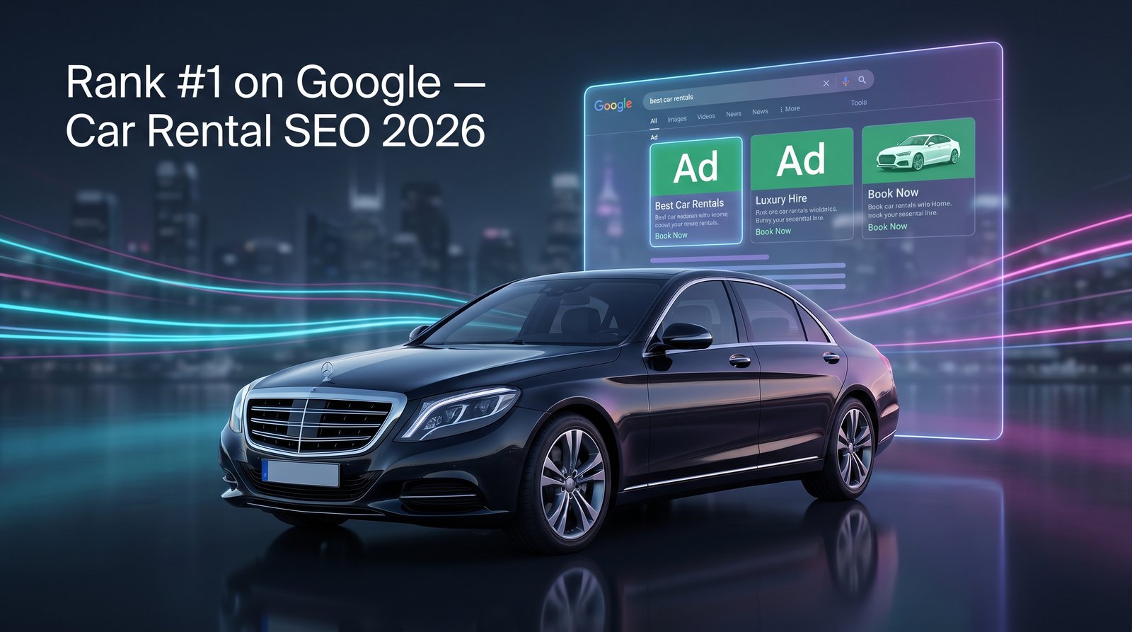 استراتيجيات السيو لشركات تأجير السيارات للتصدر على جوجل 2026